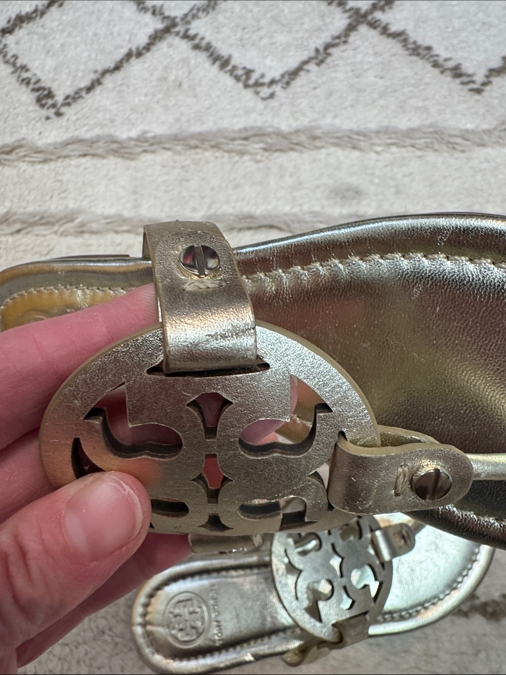 Tory Burch Miller Thong Sandals - Picture 7 of 8